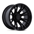 Fuel 1PC D402 24X12 8X180 M-BLK G-BLK -44MM Supply