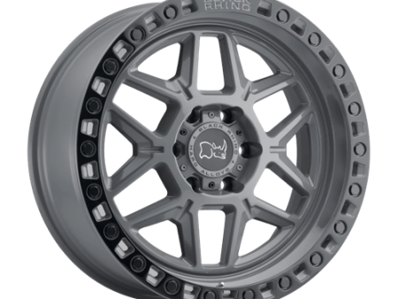 Black Rhino Hard Alloys BRKLS 18X9 5X5.0 BTL-GRY-BLKLP -18MM Fashion