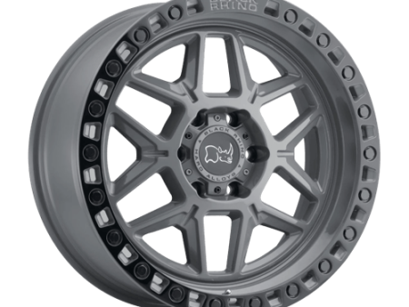 Black Rhino Hard Alloys BRKLS 18X9 6X5.5 BTL-GRY-BLKLP 12MM Cheap