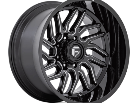 Fuel 1PC D807 22X12 5X5.0 G-BLK-MILL -44MM on Sale