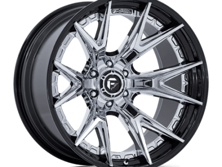 Fuel 1PC D402 20X10 6X135 CHR G-BLK -18MM For Cheap