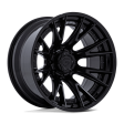 Fuel 1PC D402 22X12 8X180 M-BLK G-BLK -44MM Cheap