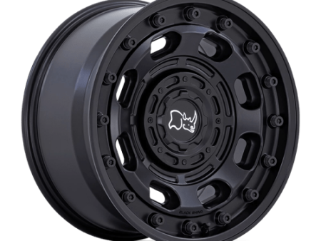 Black Rhino Hard Alloys BR007 17X8.5 BLANK M-BLK -10MM (108-155) Supply