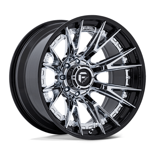 Fuel 1PC D402 20X10 8X180 CHR G-BLK -18MM Online Hot Sale