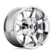 Fuel 1PC D536 17X9 6X135 5.5 CHR-PLATED -12MM Hot on Sale