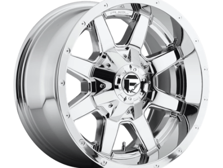 Fuel 1PC D536 17X9 6X135 5.5 CHR-PLATED -12MM Hot on Sale