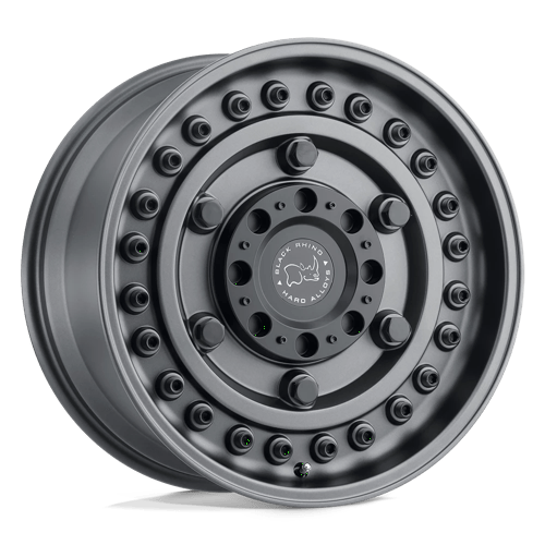 Black Rhino Hard Alloys BRARY 17X9.5 5X5.0 5.5 GNBLK -18MM For Sale