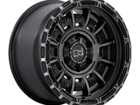 Black Rhino Hard Alloys BR002 17X9 5X5.0 M-BLK GRY-TINT 0MM on Sale