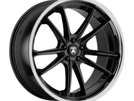 Asanti Black AB23 20X9 5X112 G-BLK CHR LIP 25MM Supply