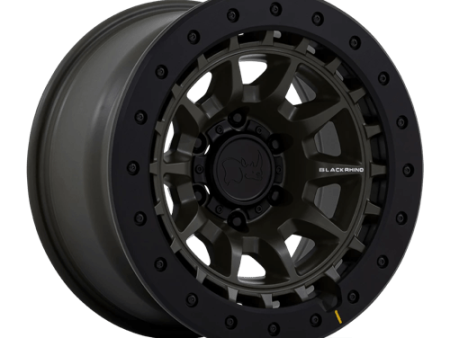 Black Rhino Hard Alloys BR016 17X8.5 5X5.0 OD-GRN -10MM Sale