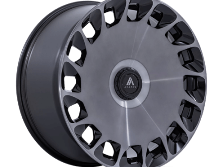 Asanti Black AB45 22X10.5 5X112 120 G-BLK-MCH DTCC 38MM For Sale