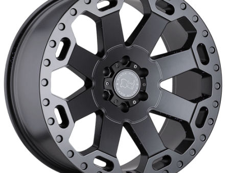 Black Rhino Hard Alloys BRWAR 17X9 6X135 M-GNMTL 12MM For Sale