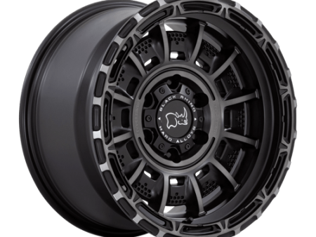 Black Rhino Hard Alloys BR002 20X10 6X5.5 M-BLK GRY-TINT -18MM Hot on Sale