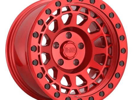 Black Rhino Hard Alloys BRPRM 17X9 5X5.0 C-RED-BLKBLTS -18MM on Sale