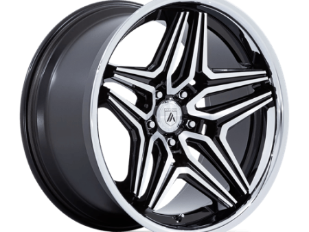 Asanti Black AB46 20X10.5 5X120 G-BLK-MCH 18MM Supply