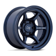 Black Rhino Hard Alloys BR011 17X9 5X5.0 G-MID BLU -38MM Fashion