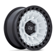 Black Rhino Hard Alloys BR009 17X8.5 5X5.0 WHT M-BLK -10MM on Sale