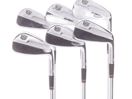 Wilson Staff Staff Model Blades Steel Men s Right Hand Irons 5-PW Stiff - True Temper Dynamic Gold S300 Discount