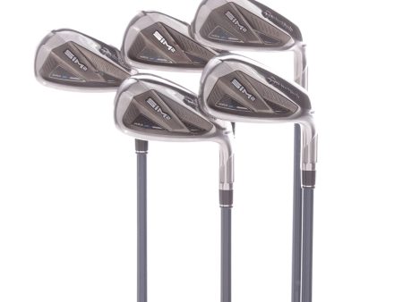 TaylorMade Sim2 Max Mens Right Hand Irons 6-PW  Graphite Stiff - Tensei TM60 on Sale