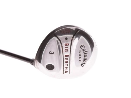 Callaway Big Bertha Graphite Men s Right Hand Fairway 3 Wood 15 Degree Regular - System 75 Sale