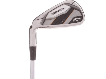 Callaway Mavrik Max Steel Mens Left Hand 7 Iron True Temper XP 95 - Regular Online Hot Sale