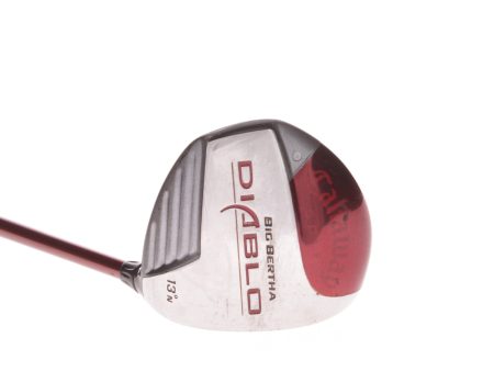 Callaway Big Bertha Diablo Neutral Graphite Mens Right Hand Fairway 3 Wood 13 Degree Stiff - Callaway For Discount