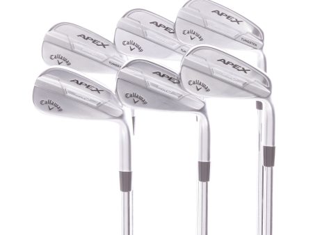 Callaway Apex Pro 21 Steel Mens Right Hand Irons 5-PW  Stiff - N.S.Pro 950GH on Sale