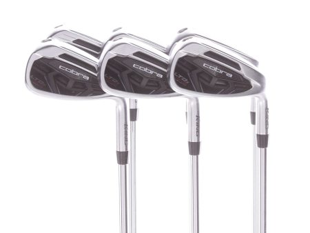 Cobra Ltd X One Length Steel Men s Right Hand Irons 5-PW KBS Tour - Regular For Cheap