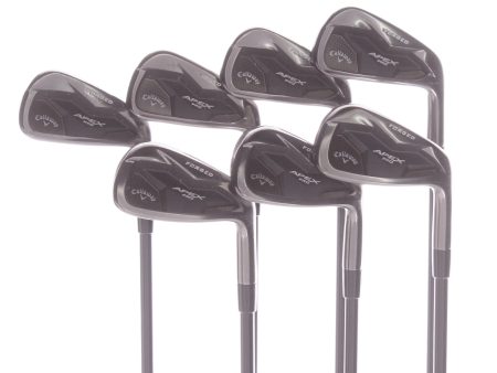 Callaway Apex Pro Smoke Steel Men s Right Irons 4-PW Steel Stiff - True Temper Elevate Tour Online Hot Sale