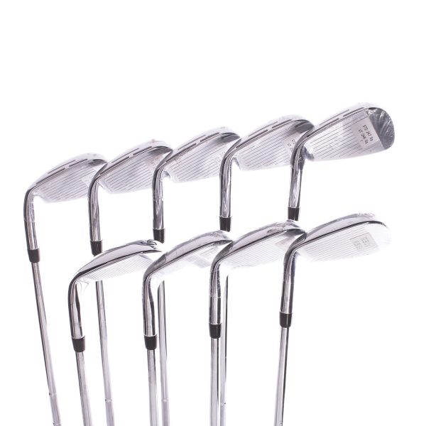 Wilson Staff D9 Forged Steel Mens Right Hand Irons 3-PW+GW Stiff - Dynamic Gold 120 S300 Online now