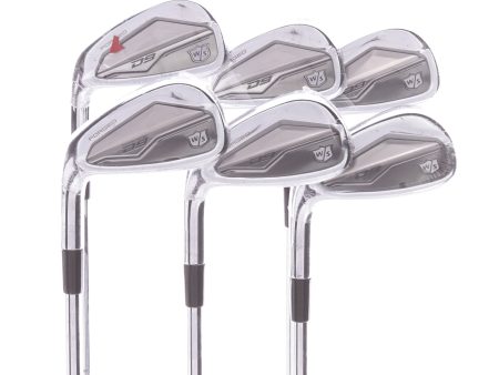 Wilson Staff D9 Steel Mens Left Hand Irons 5-PW Extra Stiff - N.S. Pro Modus 3 Online now