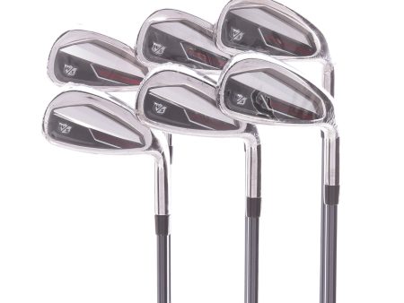 Wilson Staff Dynapower Graphite Men s Right Hand Irons 5-PW +1 2  Stiff - Recoil 75 Online Sale