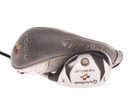 TaylorMade Rescue Graphite Mens Right Hand Hybrid 19 Degree Stiff - Aldila TaylorMade REAX For Cheap