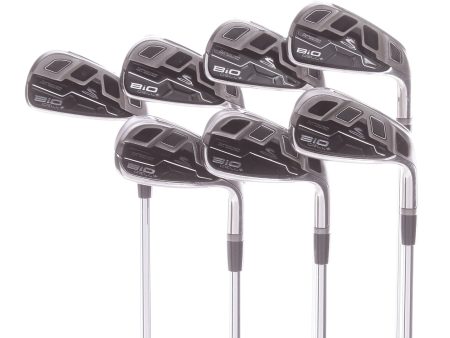 Cobra Bio Cell + Steel Mens Right Hand Irons 4-PW Dynamic Gold R300 - Regular Online Sale