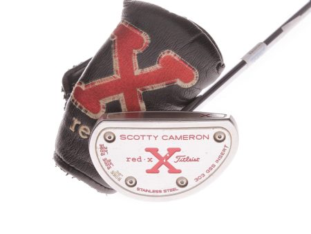 Scotty Cameron Red X Men s Right Hand Putter 34.5 Inches - Champ For Sale