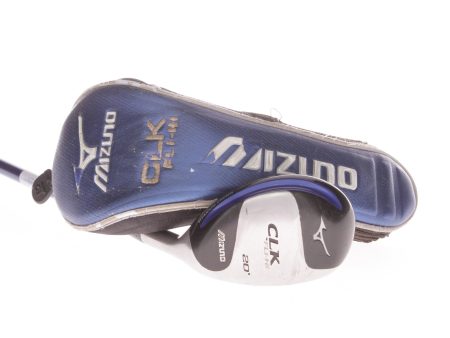 Mizuno CLK Fli-Hi Graphite Mens Right Hand Hybrid 20 Degree Regular - Exsar h2 Hot on Sale