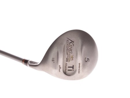 Cobra Ti Oversize Offset Graphite Mens Right Hand Fairway 5 Wood 18 Degree Regular - Cobra Online