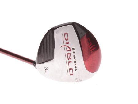 Callaway Big Bertha Diablo Draw Graphite Men s Right Hand Fairway 3 Wood 15 Degree Regular Callaway 60 For Discount